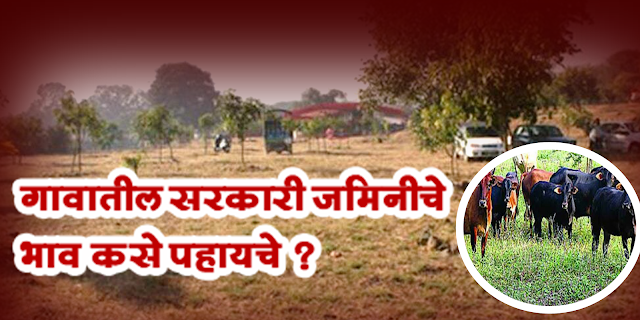 Sarkari Jaminiche Kay Bhav Ahet Kase Pahayache